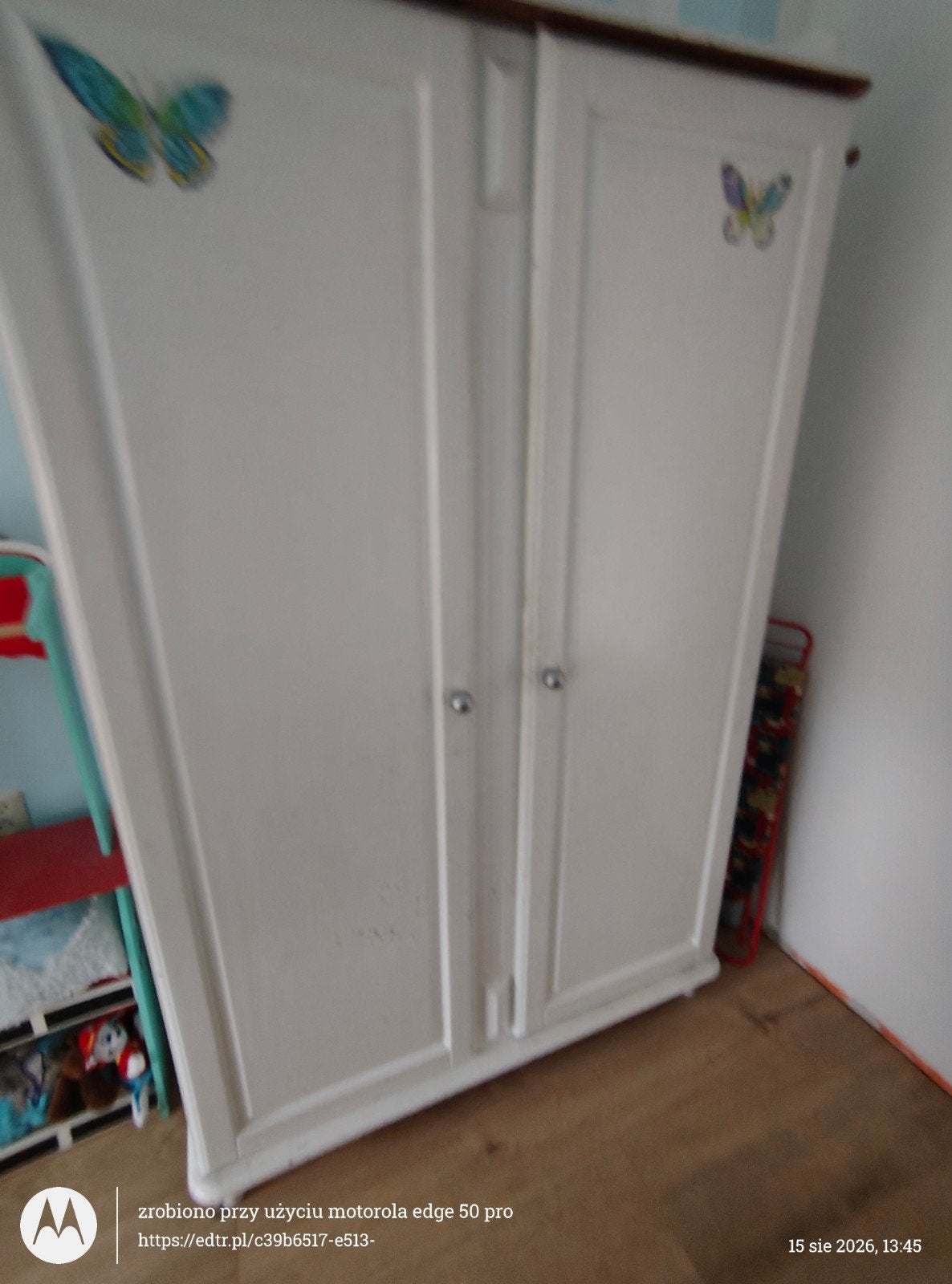 opknapper hout kast gratis, Ophalen, Gebruikt