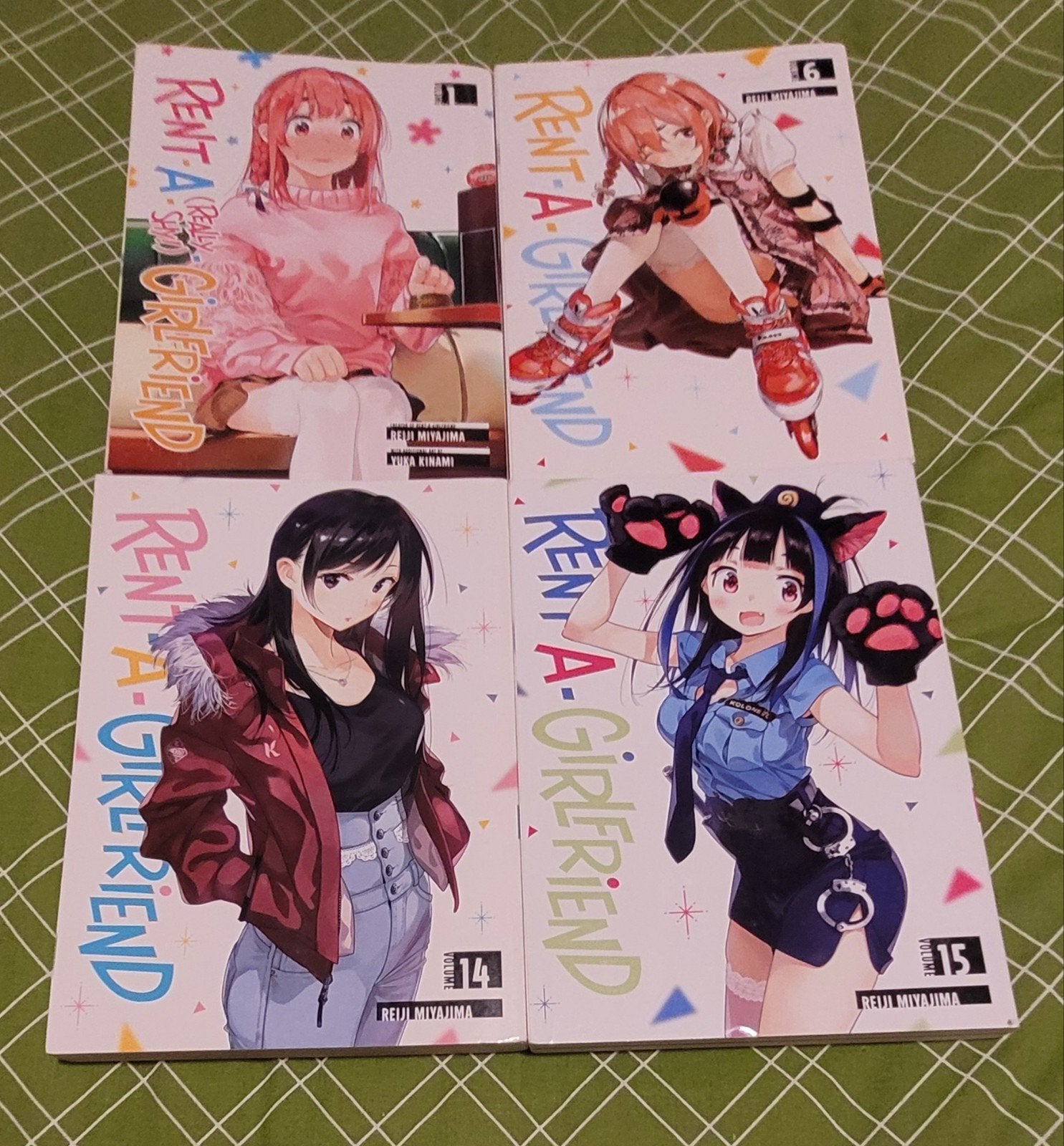 Manga's Rent-A-(Really Shy!)-Girlfriend vol. 1, 6, 14 en 15, Gelezen, Reiji Miyajima, Ophalen of Verzenden, Japan (Manga)