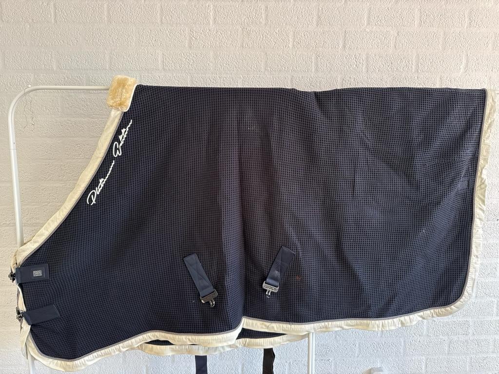 Eskadron Platinum deken donkerblauw 185, Ophalen of Verzenden, Zo goed als nieuw