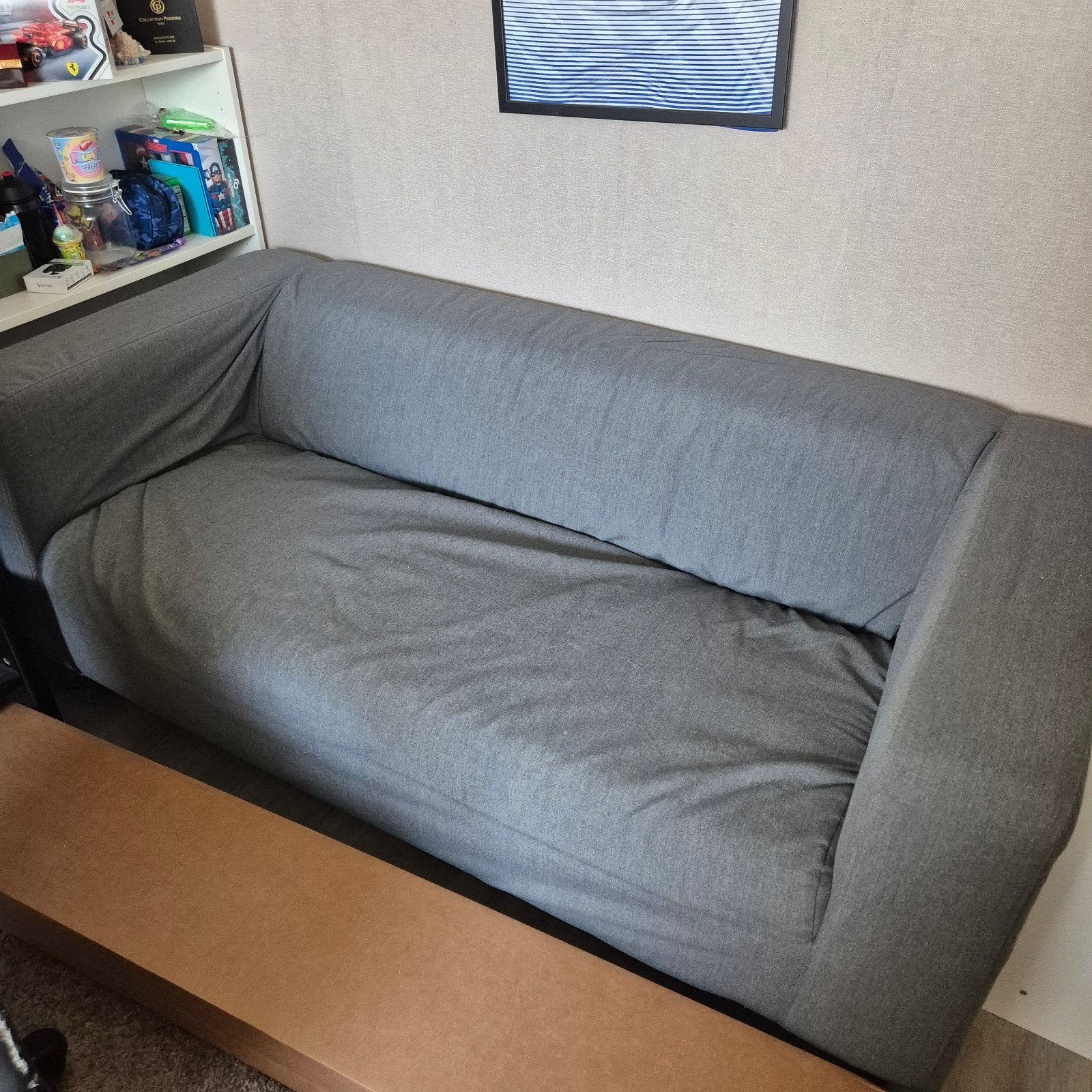 Gratis Klippan, perfecte staat, Ophalen, 150 tot 200 cm, Tweepersoons, 75 tot 100 cm