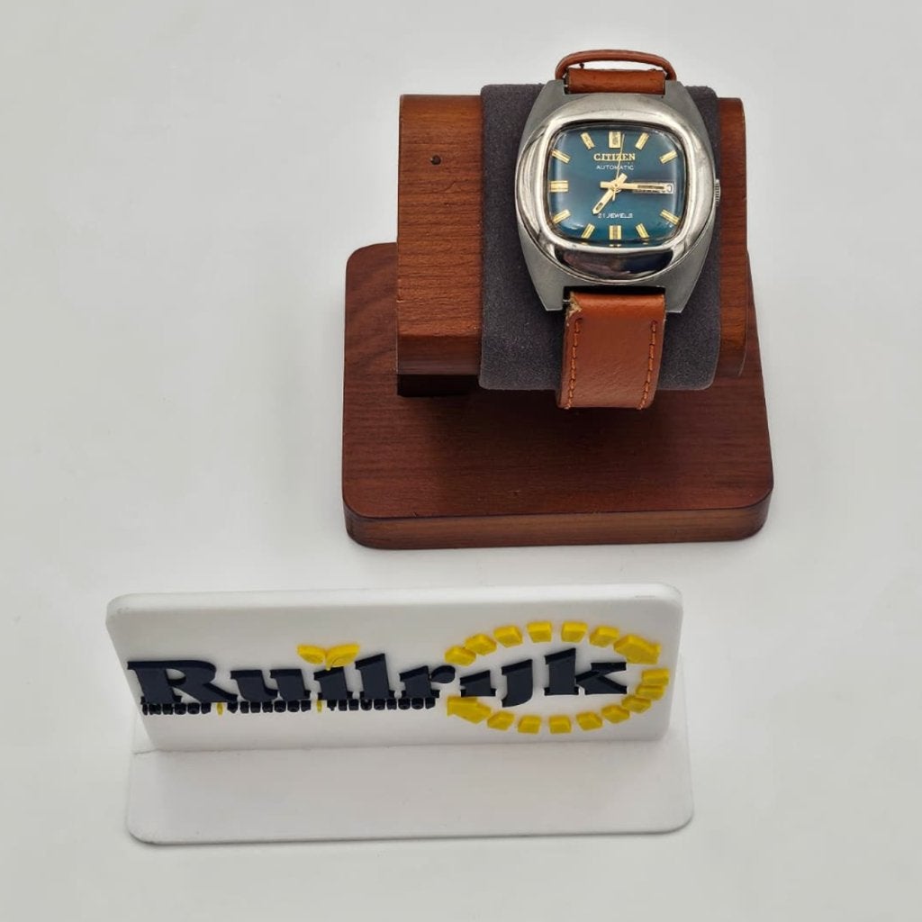 Citizen Automatic Groen 17 jewels vintage 70s horloge, Sieraden, Tassen en Uiterlijk, Citizen, Zo goed als nieuw, Support@citizen.com