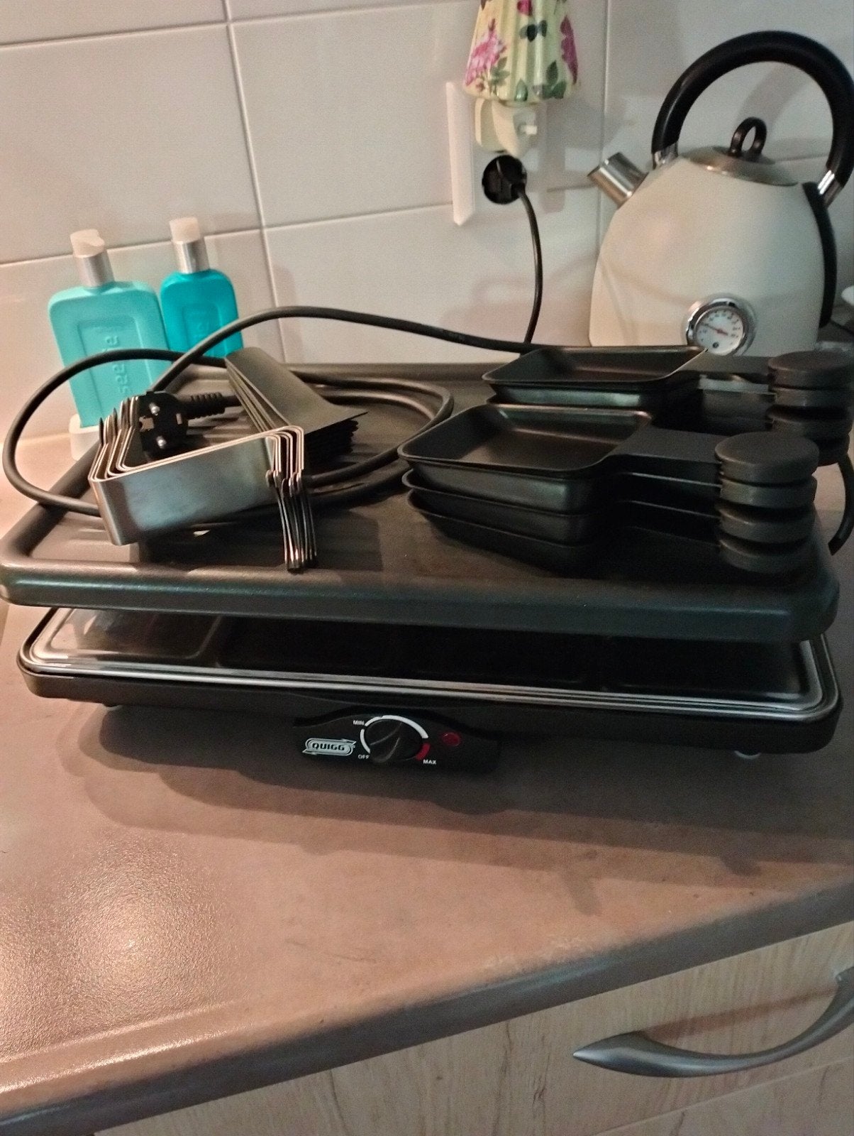 Gourmet stel, Witgoed en Apparatuur, Ophalen, 4 t/m 7 personen