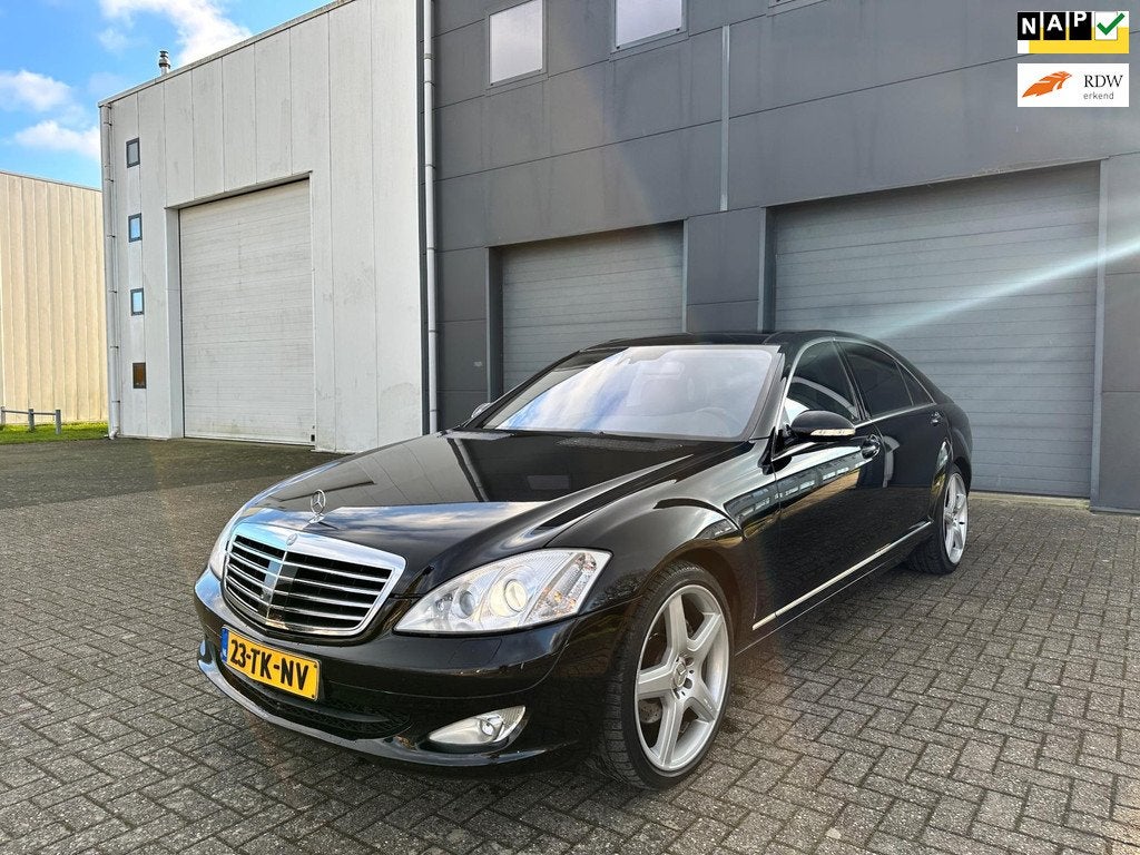 Mercedes-Benz S-klasse 320 CDI Lang Prestige Plus Designo Vo, Automaat, Achterwielaandrijving, Gebruikt, Zwart