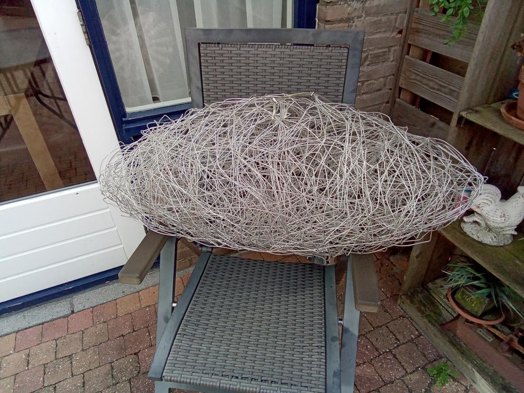 Catellani&Smith Wire Egg Lamp, Ophalen, Zo goed als nieuw, E27 (groot), Led-lamp