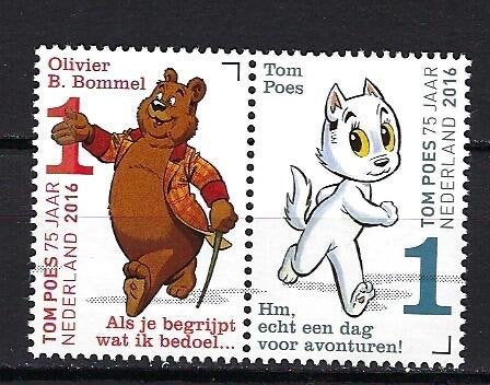 NVPH 3426/3427 (Tom Poes en Ollie B. Bommel) Postfris (1), Ophalen of Verzenden, Na 1940, Postfris