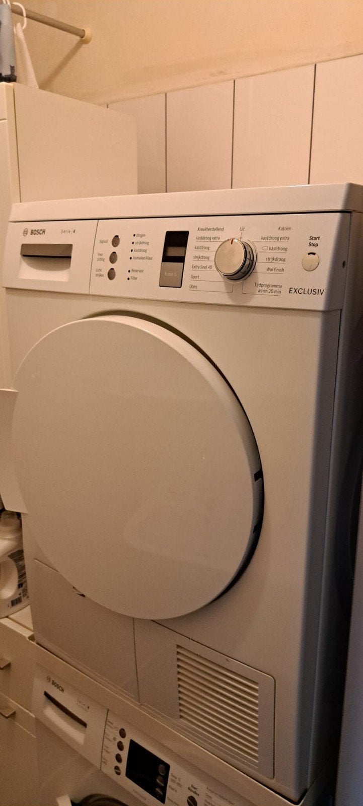 Bosch Serie 4 Condensdroger WTE84383NL/46 - Gebruikt, Ophalen, 6 tot 8 kg, Gebruikt, Voorlader