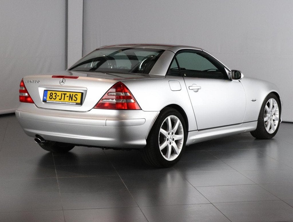Mercedes SLK-klasse 320 Special Edition, Auto's, Mercedes-Benz, Automaat, Gebruikt, Zwart, Cabriolet