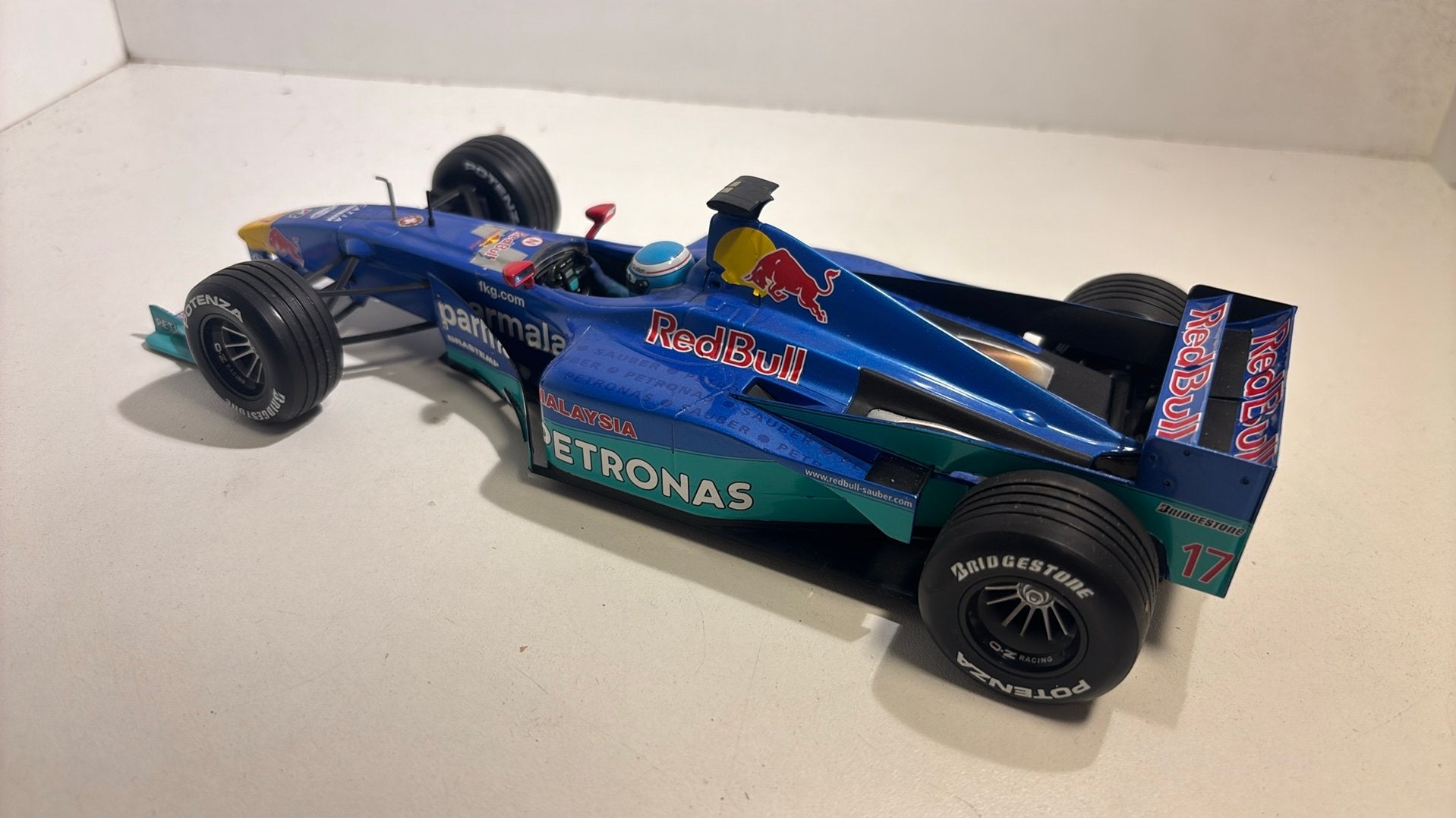 F1 sauber c19 m.salo 2000 minichamps 1.18, Hobby en Vrije tijd, Modelauto's | 1:18, Overige merken, Ophalen of Verzenden, A, A