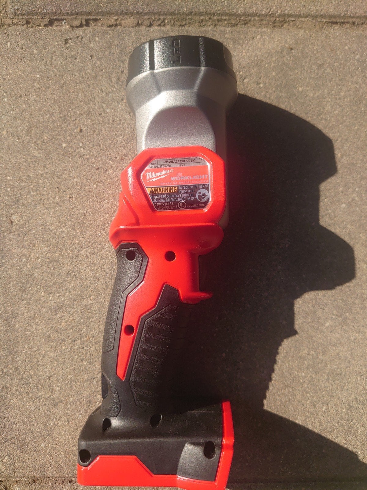 Milwaukee M18 Worklight - Compacte en krachtige LED lamp, Ophalen of Verzenden, Zo goed als nieuw, Overige typen, Milwaukee