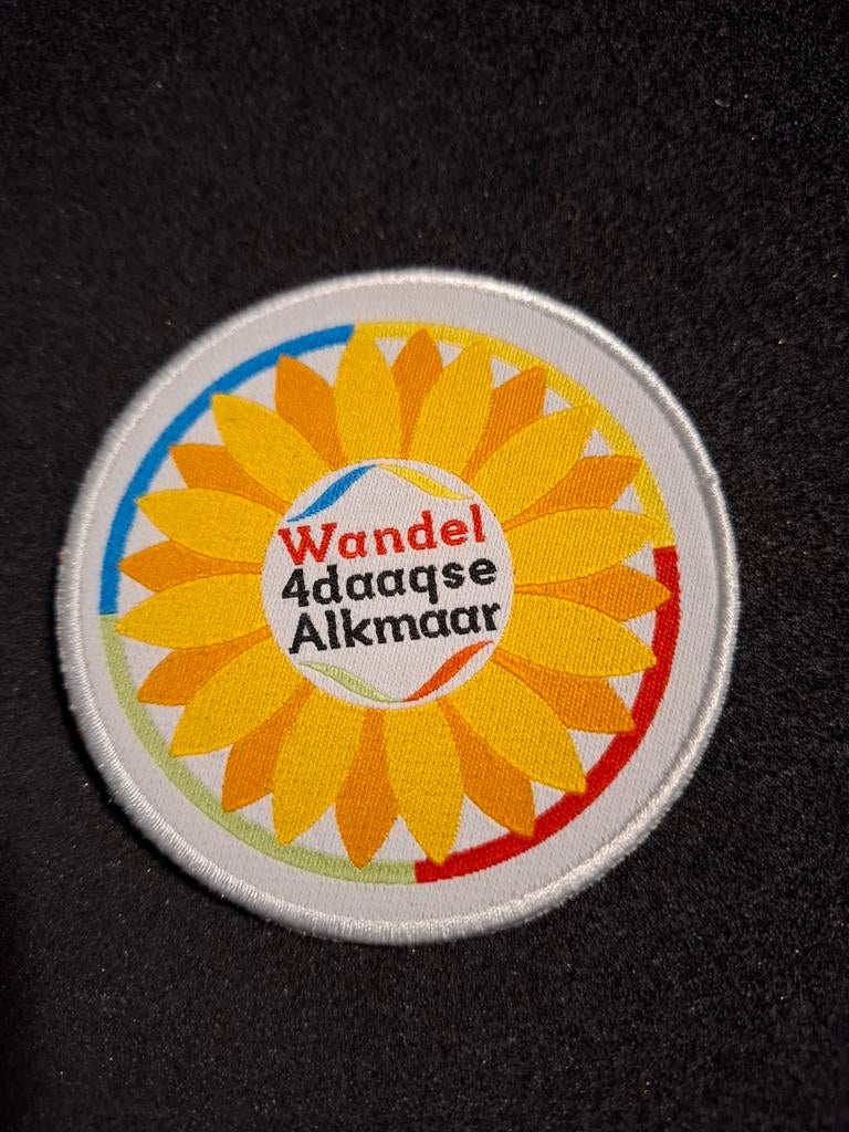 Embleem wandelvierdaagse Alkmaar, Ophalen of Verzenden, Gebruikt