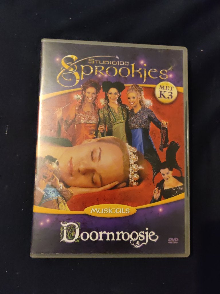 K3 Musicals Doornroosje Studio 100, Cd's en Dvd's, Alle leeftijden, Ophalen of Verzenden, Zo goed als nieuw