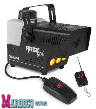 Rookmachine, draadloze afstandsbediening, LED licht, R600LED