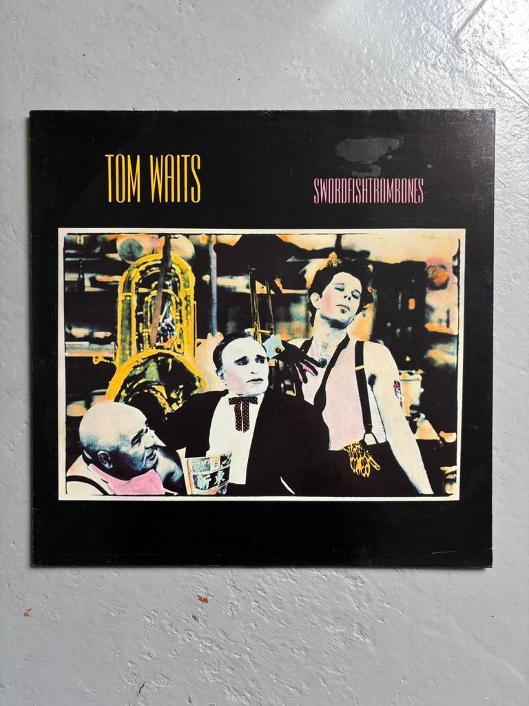 Tom Waits - Swordfishtrombones LP ‘83 EU, Cd's en Dvd's, Vinyl | Rock, Zo goed als nieuw, Poprock, 12 inch, Ophalen of Verzenden