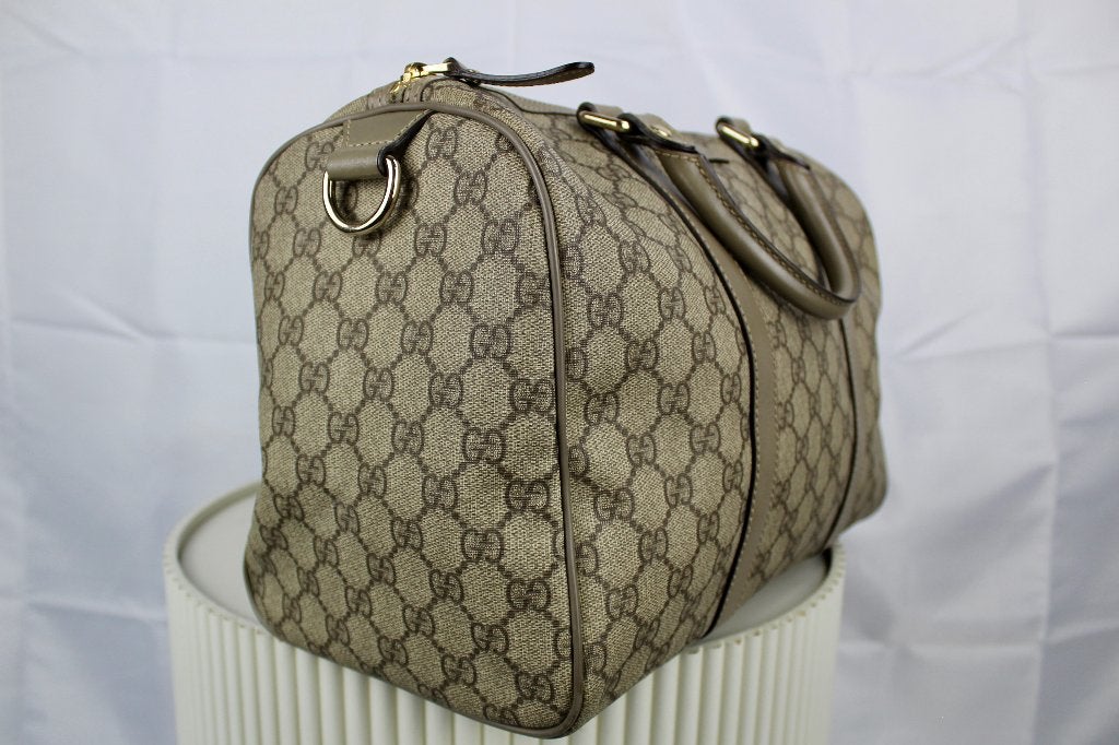Gucci Joy Boston Bag - 1277, Gebruikt, Beige, Gucci, Ophalen of Verzenden
