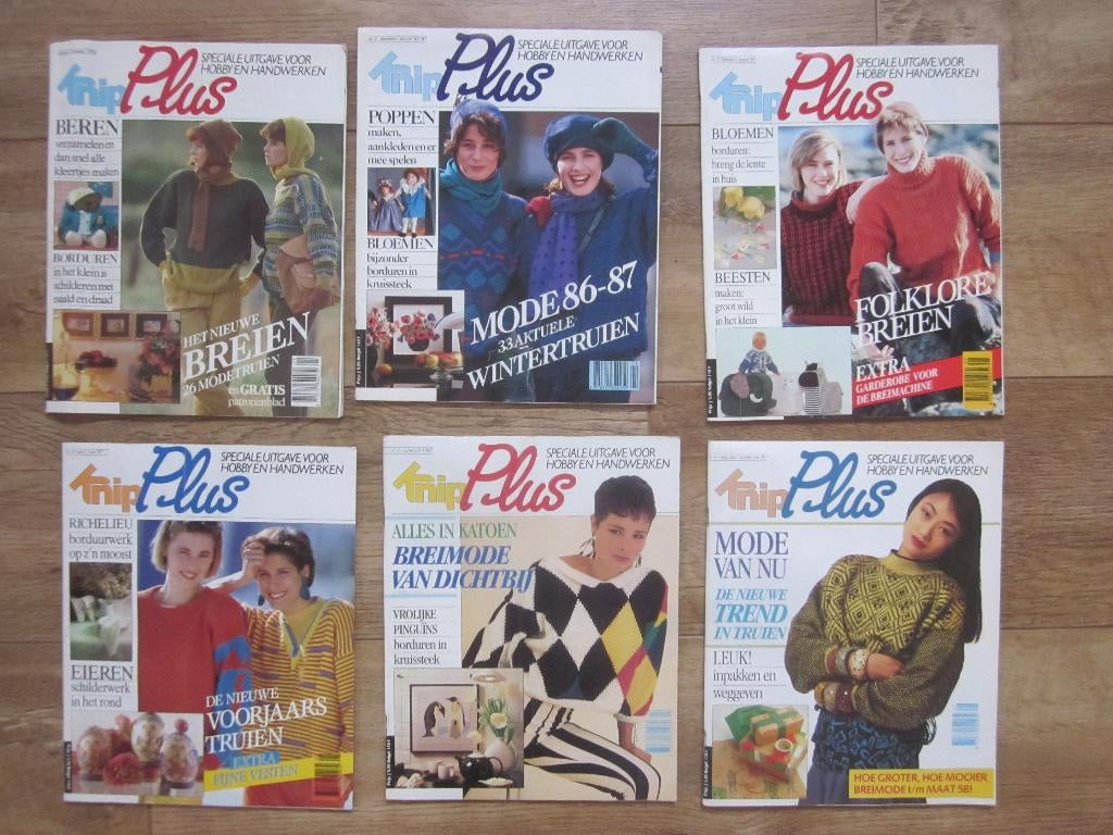 Knip Plus speciale uitgave voor Hobby en Handwerken1986/87, Ophalen of Verzenden, Zo goed als nieuw, Damesbladen