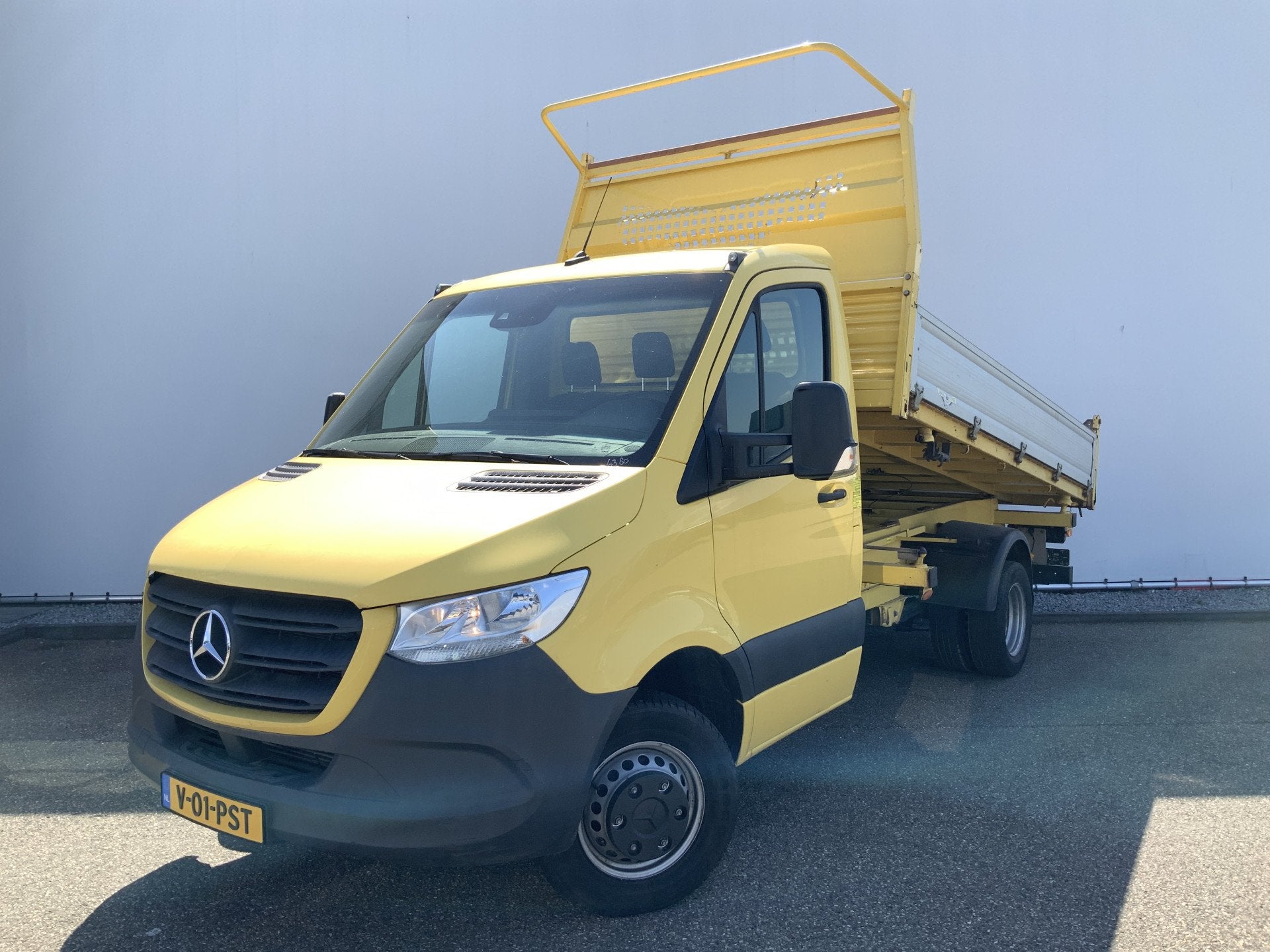 Mercedes-Benz Sprinter 519 3.0 V6 Kipper 3 zijdig PTO WB 3,6, Auto's, Start-stop-systeem, Gebruikt, Euro 6, 190 pk
