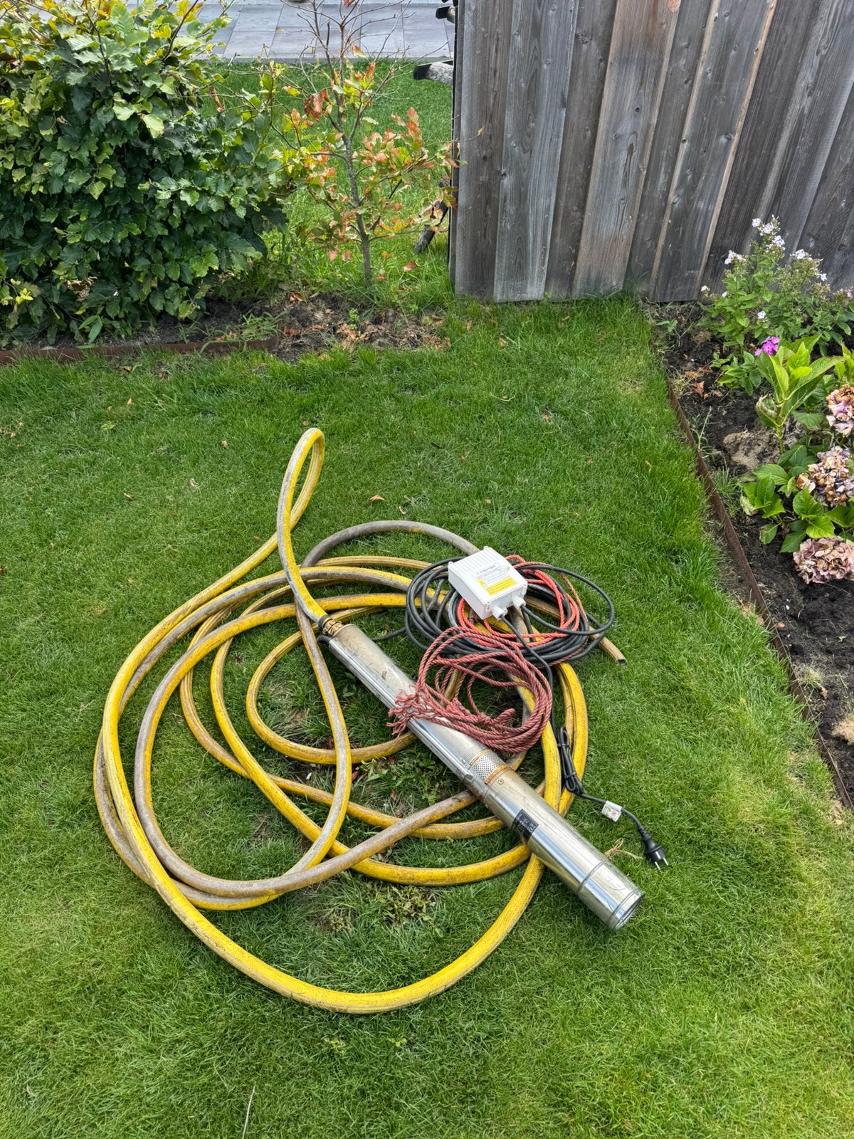 dieptepomp tdp 7500 e, Tuin en Terras, Ophalen of Verzenden, Zo goed als nieuw