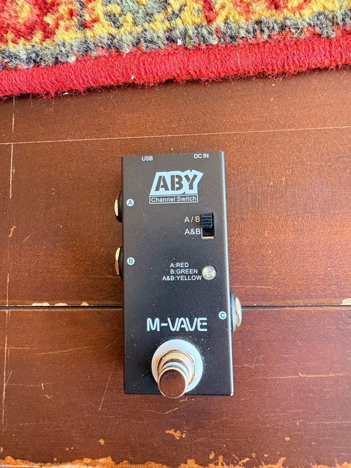 M-VAVE ABY Channel Switch Gitaar Pedaal, Ophalen of Verzenden, Zo goed als nieuw, Overige typen