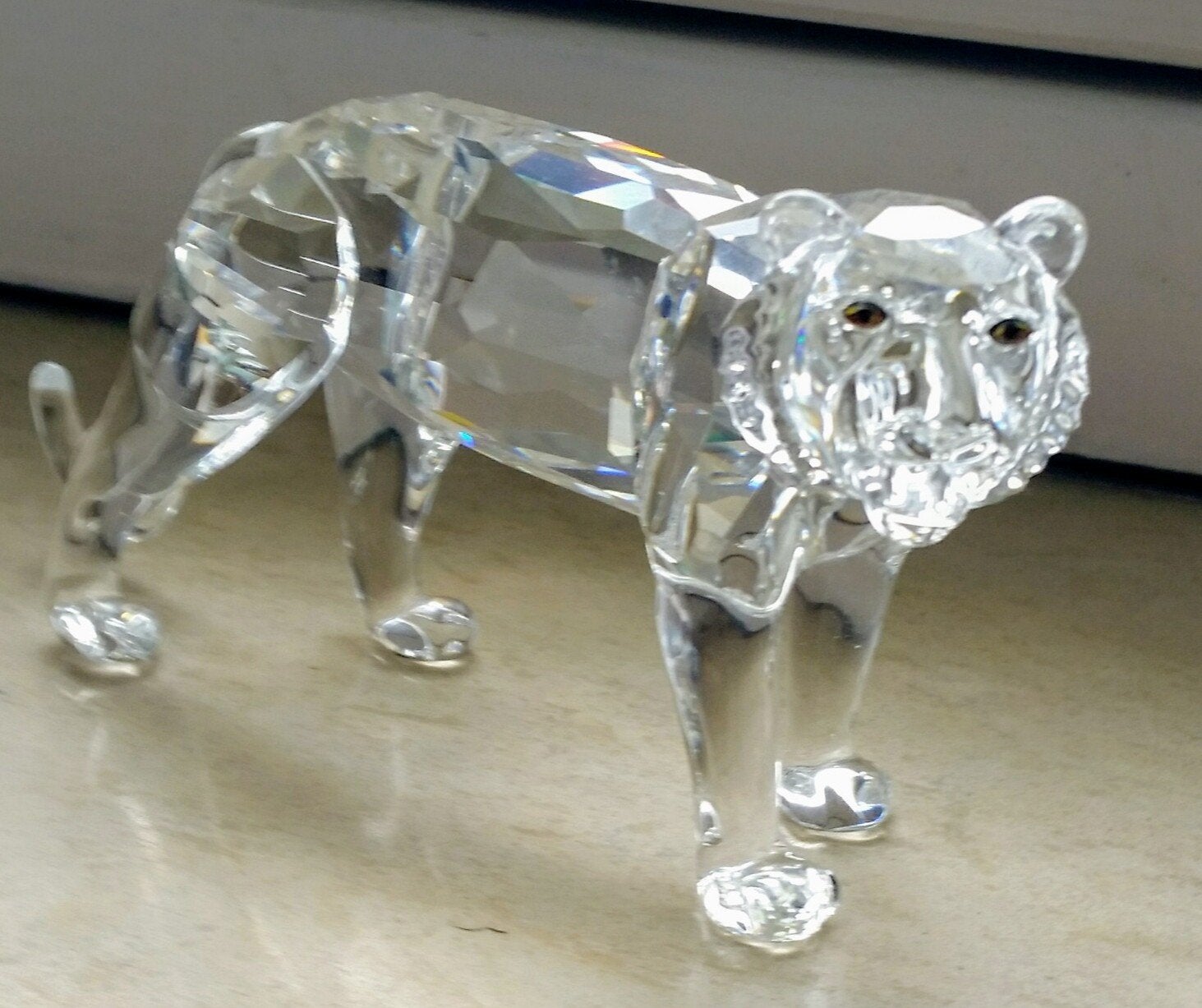 Swarovski Tijger, Verzamelen, Swarovski, Ophalen of Verzenden, Zo goed als nieuw, Figuurtje