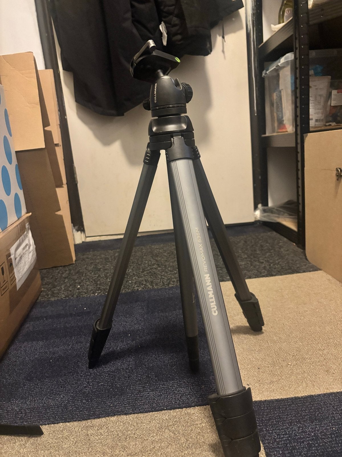 Cullmann Statief 535M - Werkt goed, mist adapter, Ophalen, Cullmann, Gebruikt, Snelkoppelingsplaat