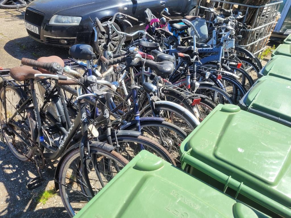 Partij gebruikte fietsen - Diverse modellen en maten, Ophalen of Verzenden, Gebruikt, Diverse