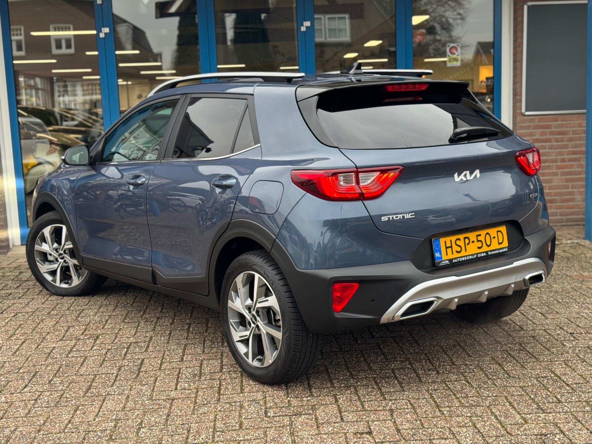 Kia STONIC 1.0 T-GDi MHEV GT-PlusLine 2025 NAVI BTW 1e Eig!, Auto's, Kia, Voorwielaandrijving, Blauw, 100 pk, Origineel Nederlands
