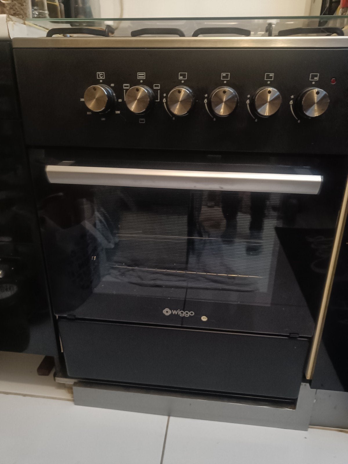 Wiggo gasfornuis met oven, Ophalen, 60 cm of meer, Zo goed als nieuw, Gas