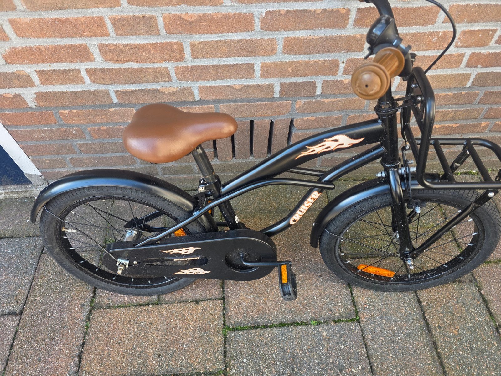 Jongensfiets 18 inch, Minder dan 49 cm, Ophalen, Gebruikt, Overige merken