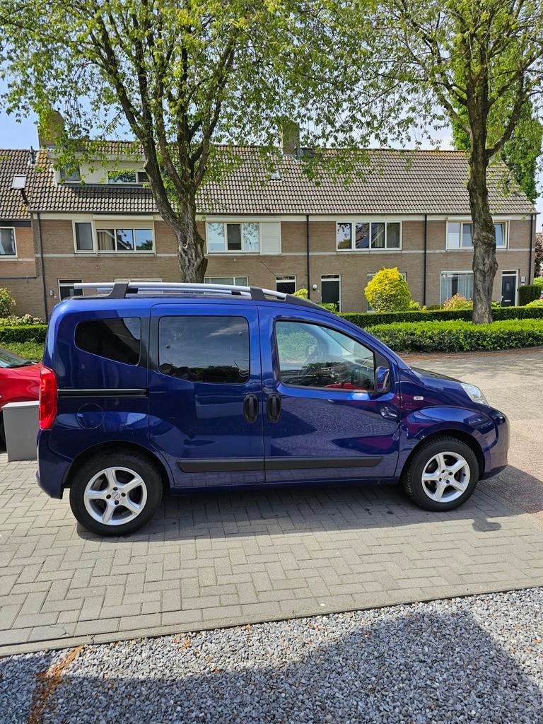 Fiat Qubo 1.4 2009 (mindervalide) zie foto's, Auto's, Voorwielaandrijving, Origineel Nederlands, Handgeschakeld, Particulier