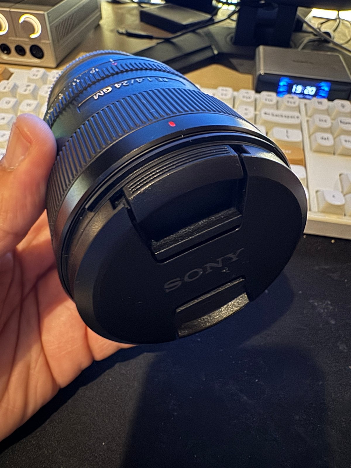 Sony FE 1.4/24 GM Groothoeklens - Zo goed als nieuw, Sony E-mount, Sony, Autofocus, Zo goed als nieuw