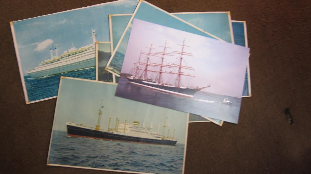 allerlei platen en kaarten van schepen  gratis, Ophalen, Gebruikt, Motorboot of Zeilboot, Kaart, Foto of Prent