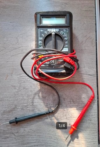 Multimeter van Toledo te koop!, Ophalen of Verzenden, Gebruikt, Multimeter