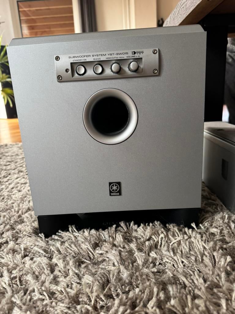 Subwoofer en centerspeaker, Gebruikt, Subwoofer, 120 watt of meer, Ophalen