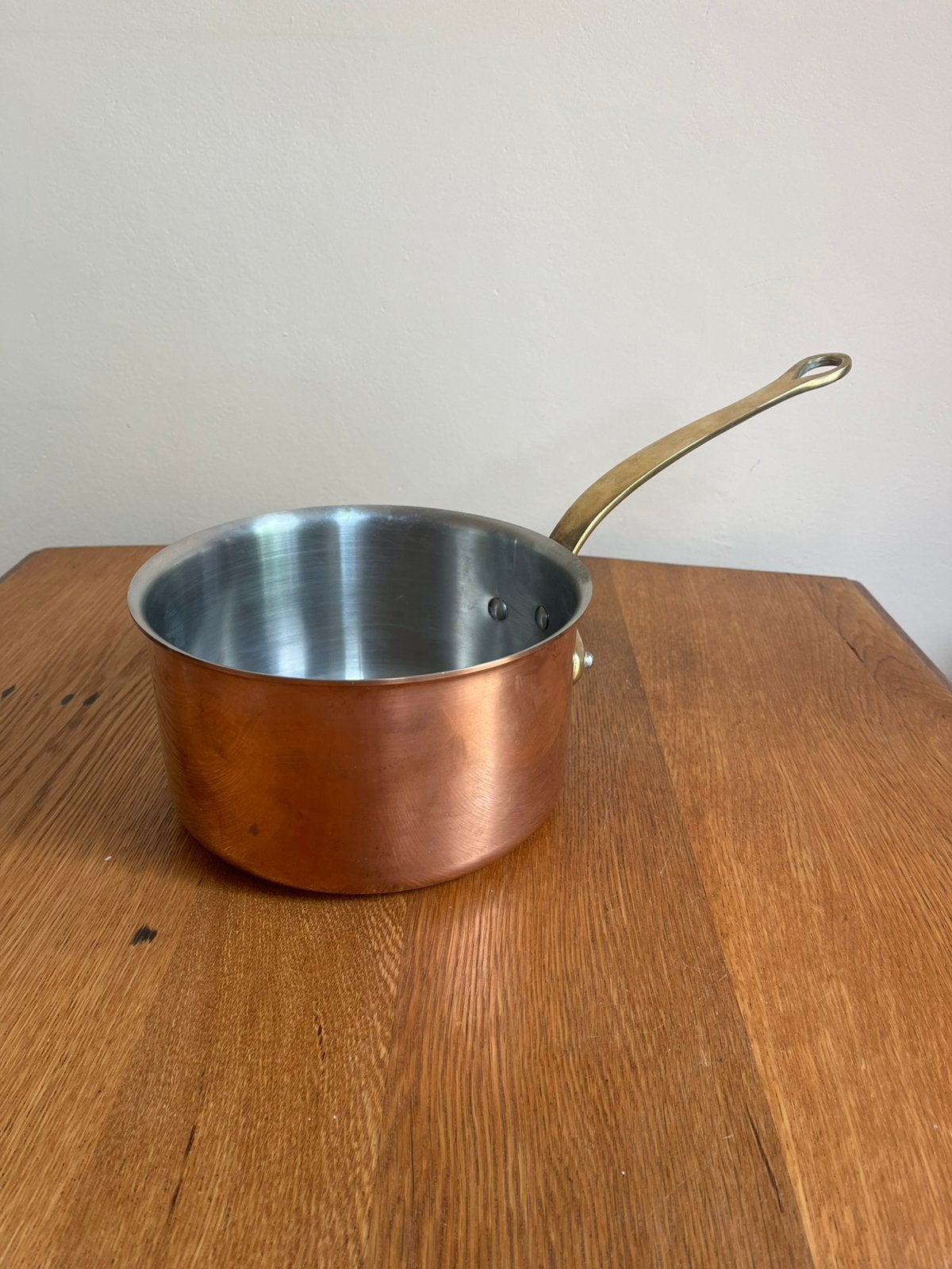 Mauviel Steelpan, Ophalen of Verzenden, Zo goed als nieuw, Rvs, Pannenset