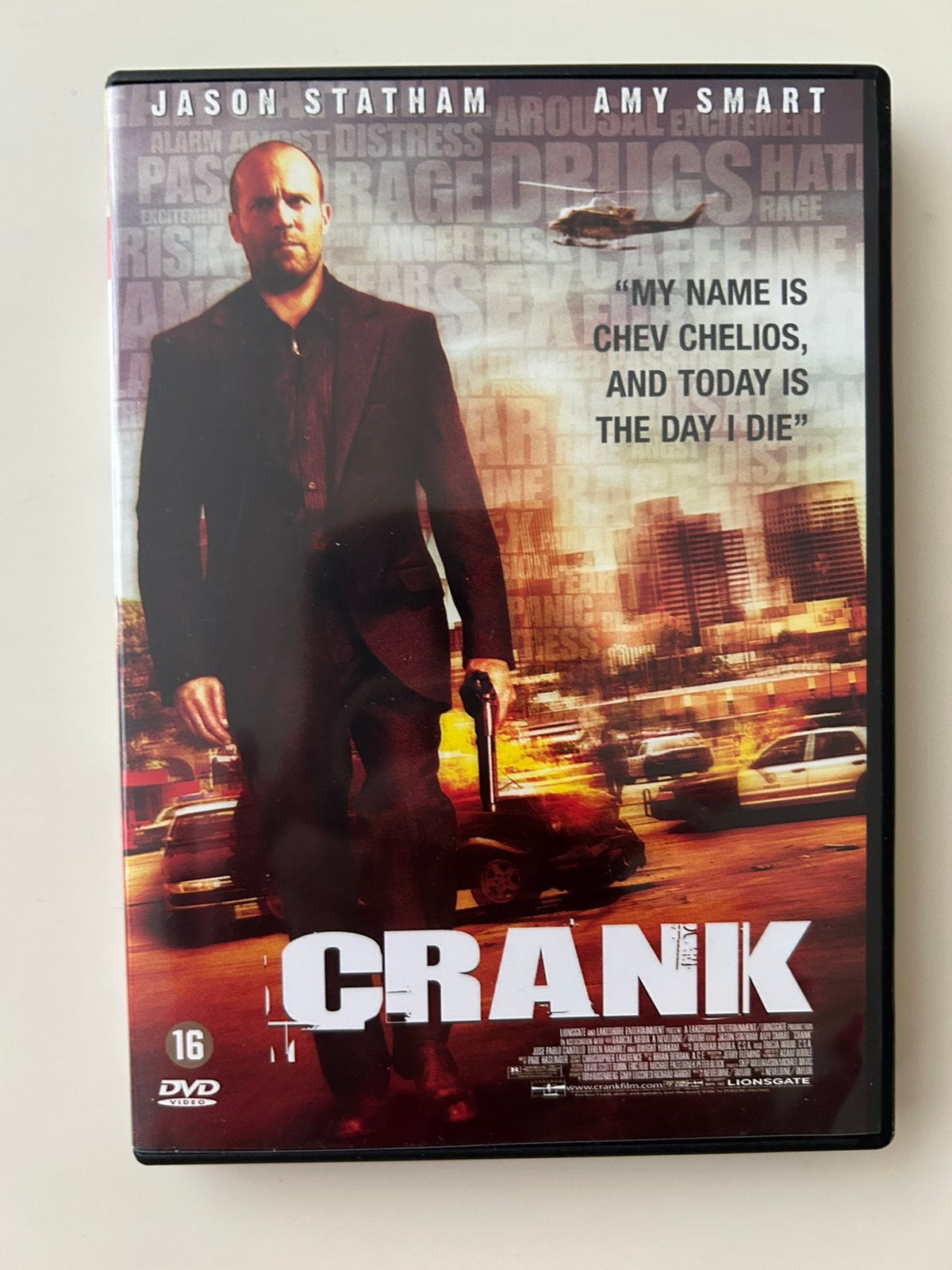 -Crank- Actiethriller met Jason Statham, Engels, Vanaf 16 jaar, Nederlands, Actiethriller