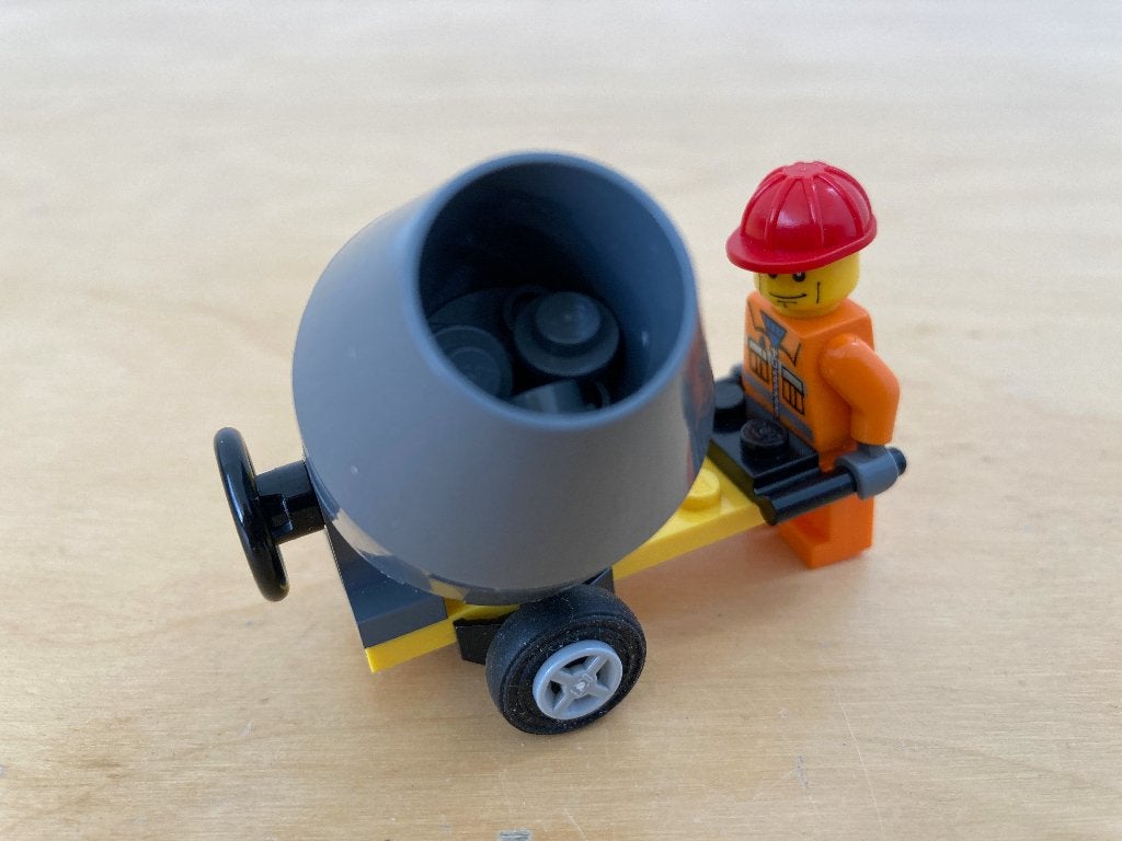 LEGO City - Bouwvakker - 5610, City, Lego, Ophalen of Verzenden, Zo goed als nieuw