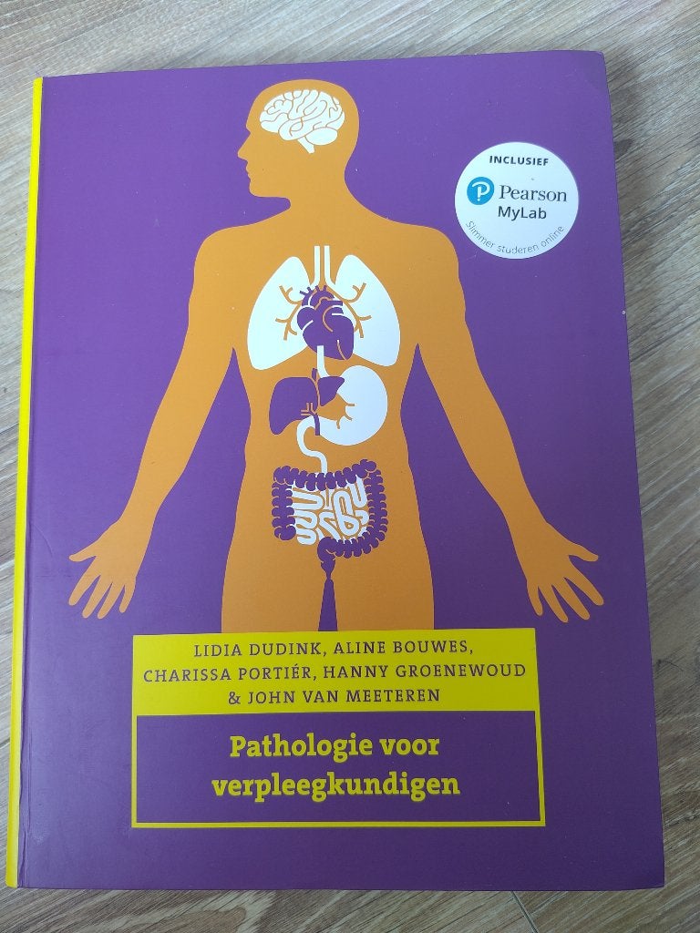 Pathologie voor verpleegkundigen 1e editie, Zo goed als nieuw, Diverse Auteurs, Beta, HBO
