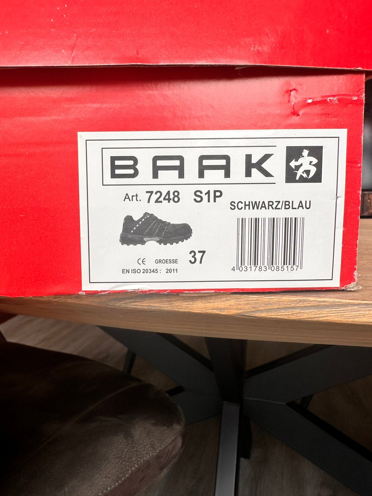 Werkschoenen met stalen neus, Ophalen of Verzenden, Nieuw