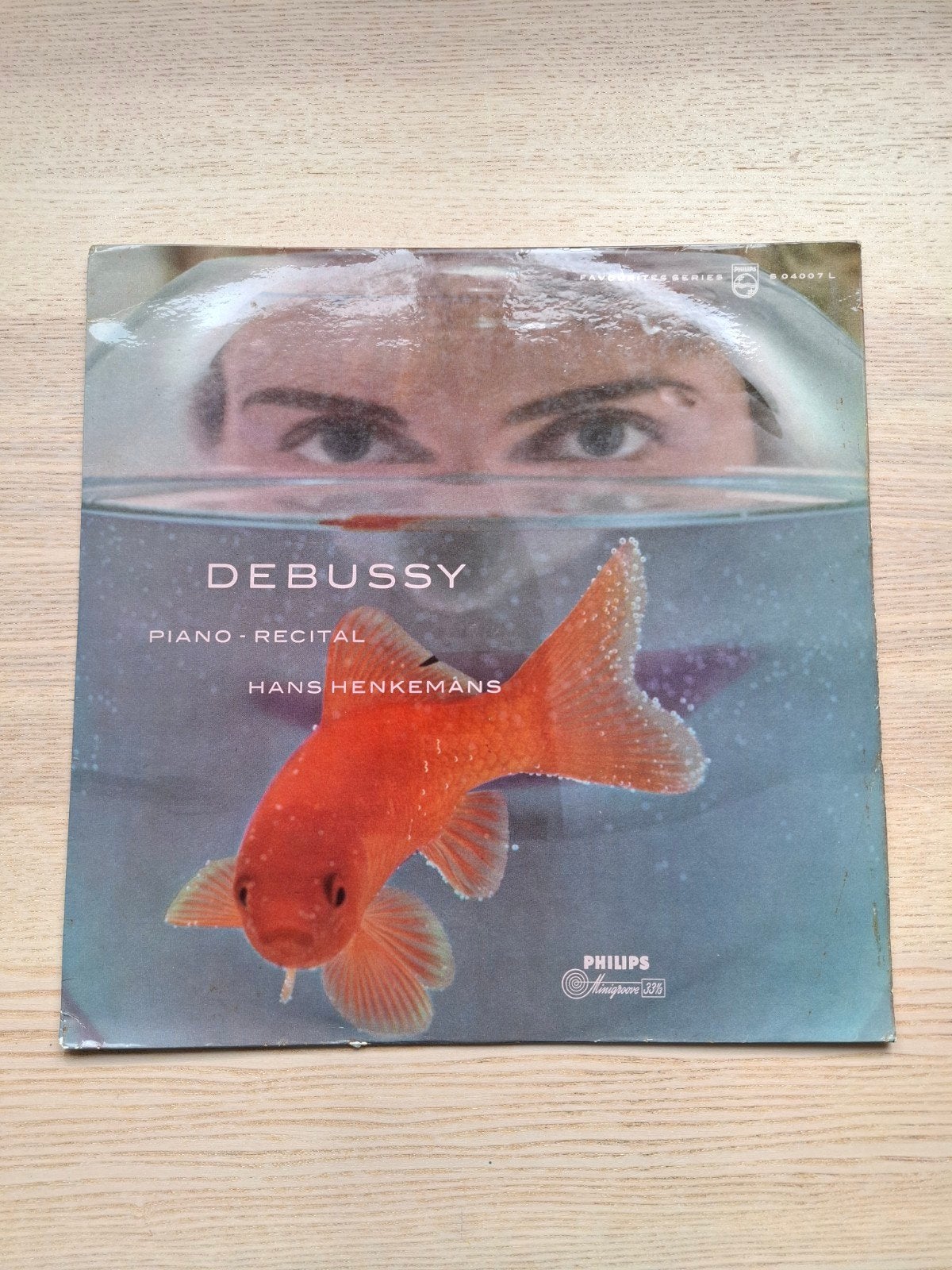 Debussy Piano Recital - Hans Henkemans (Philips LP), Cd's en Dvd's, Ophalen of Verzenden, Gebruikt, LP, Overige componisten