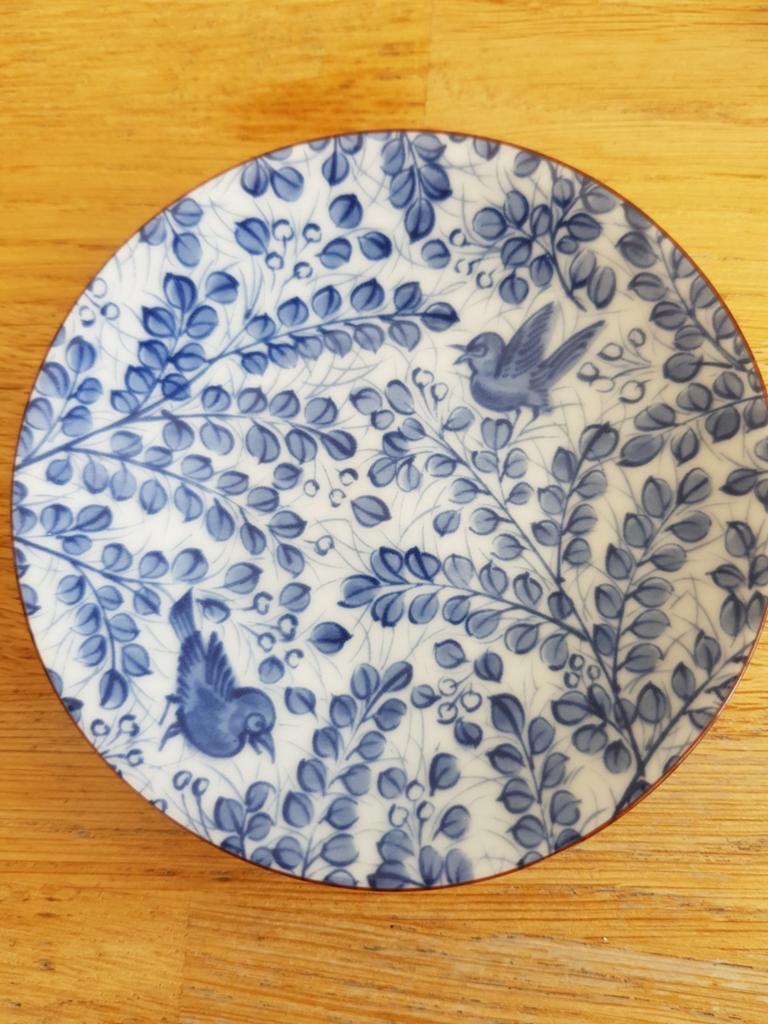 Japanse bordjes Mino Yaki 4x, Antiek en Kunst, Antiek | Woonaccessoires, Ophalen of Verzenden