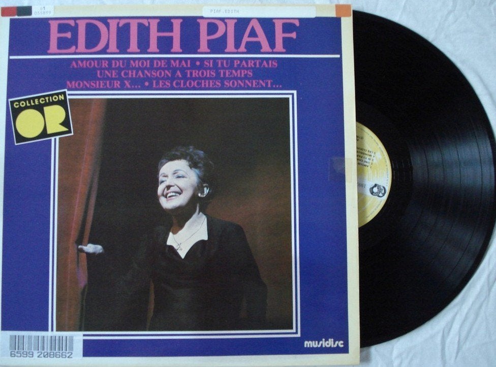 Edith Piaf, LP, Gebruikt, Ophalen of Verzenden, 12 inch