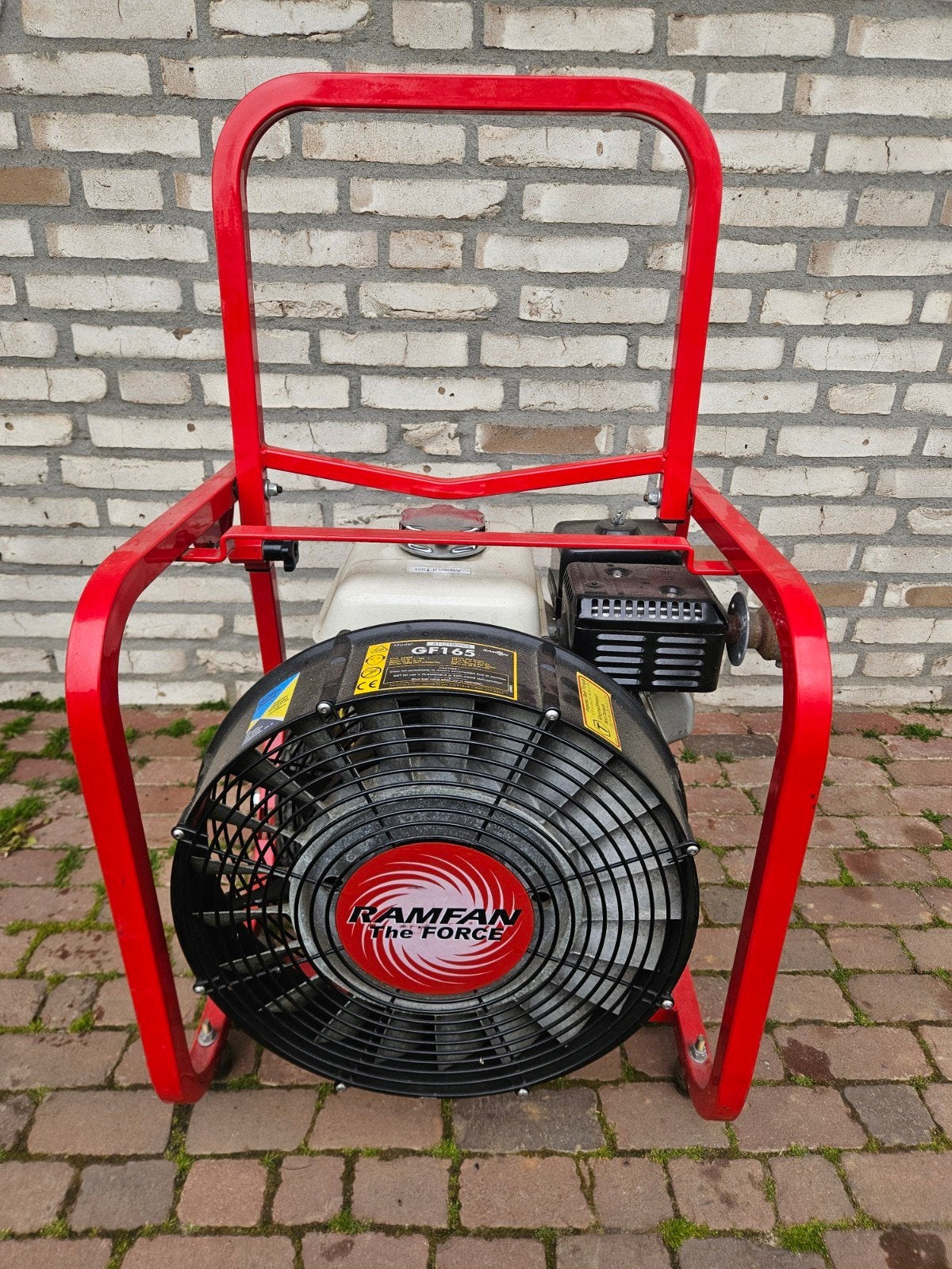 Ramfan GF165 Rookafzuiger / Ventilator - Honda GX120, Doe-het-zelf en Verbouw, Ophalen, Zo goed als nieuw, Ventilator