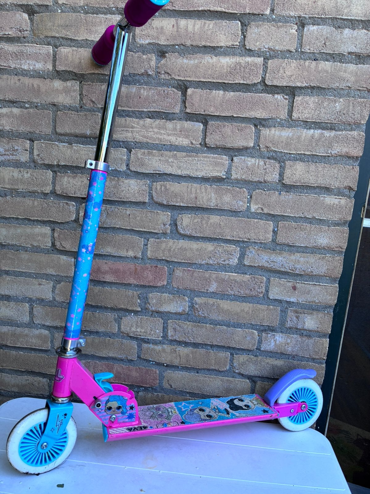 Leuke L.O.L. Surprise kinderstep (opvouwbaar) - vanaf 5 jaar, Fietsen en Brommers, Steps, Ophalen, Gebruikt, Gewone step