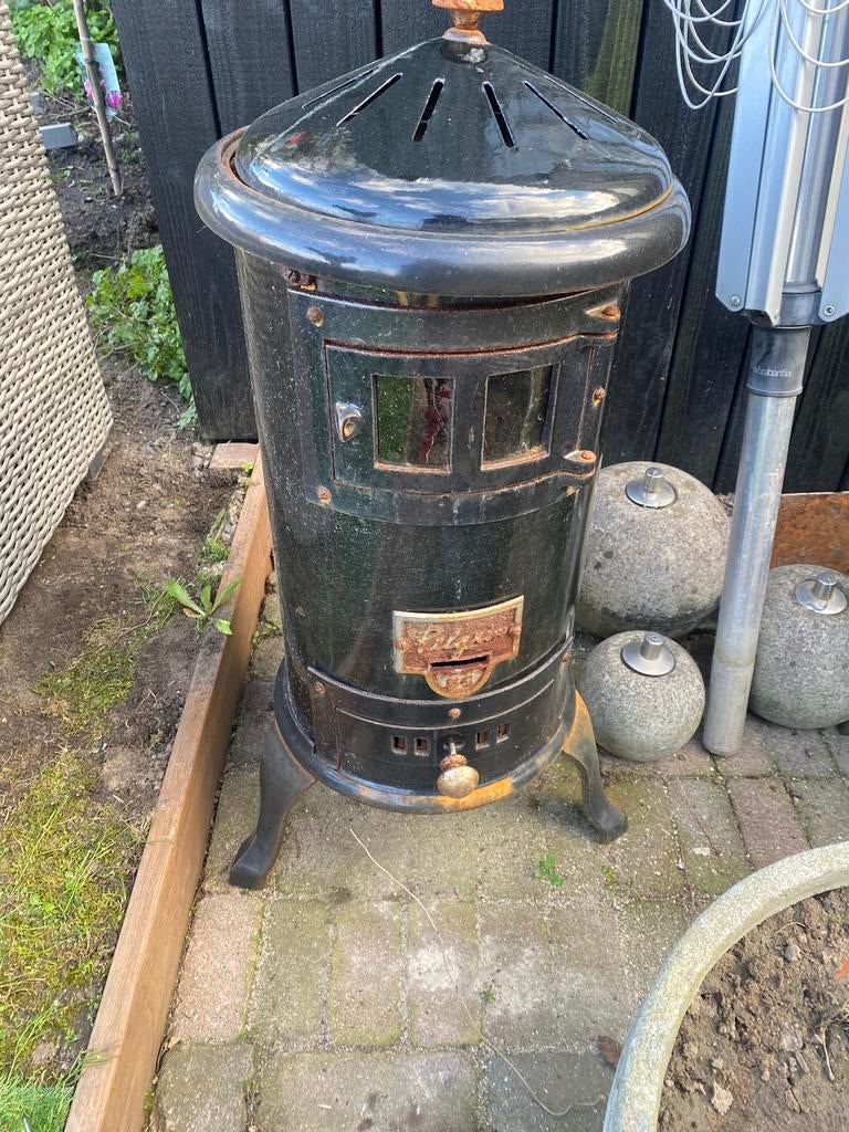 Pelgrim kachel, Ophalen, Gebruikt