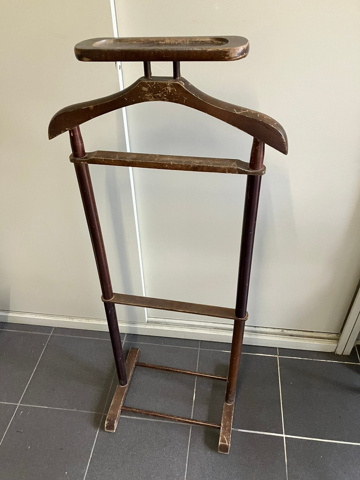 Vintage dressboy, Ophalen, Gebruikt, Minder dan 100 cm, Staande kapstok