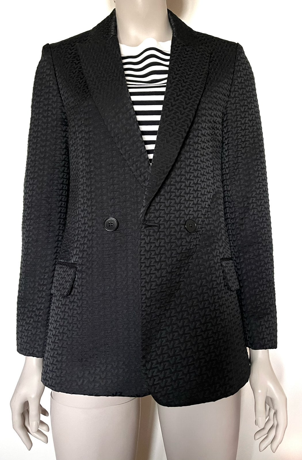 Zadig et Voltaire blazer zwart maat 36 (NIEUWSTAAT!), Verzenden, Zwart, Zo goed als nieuw, Jasje