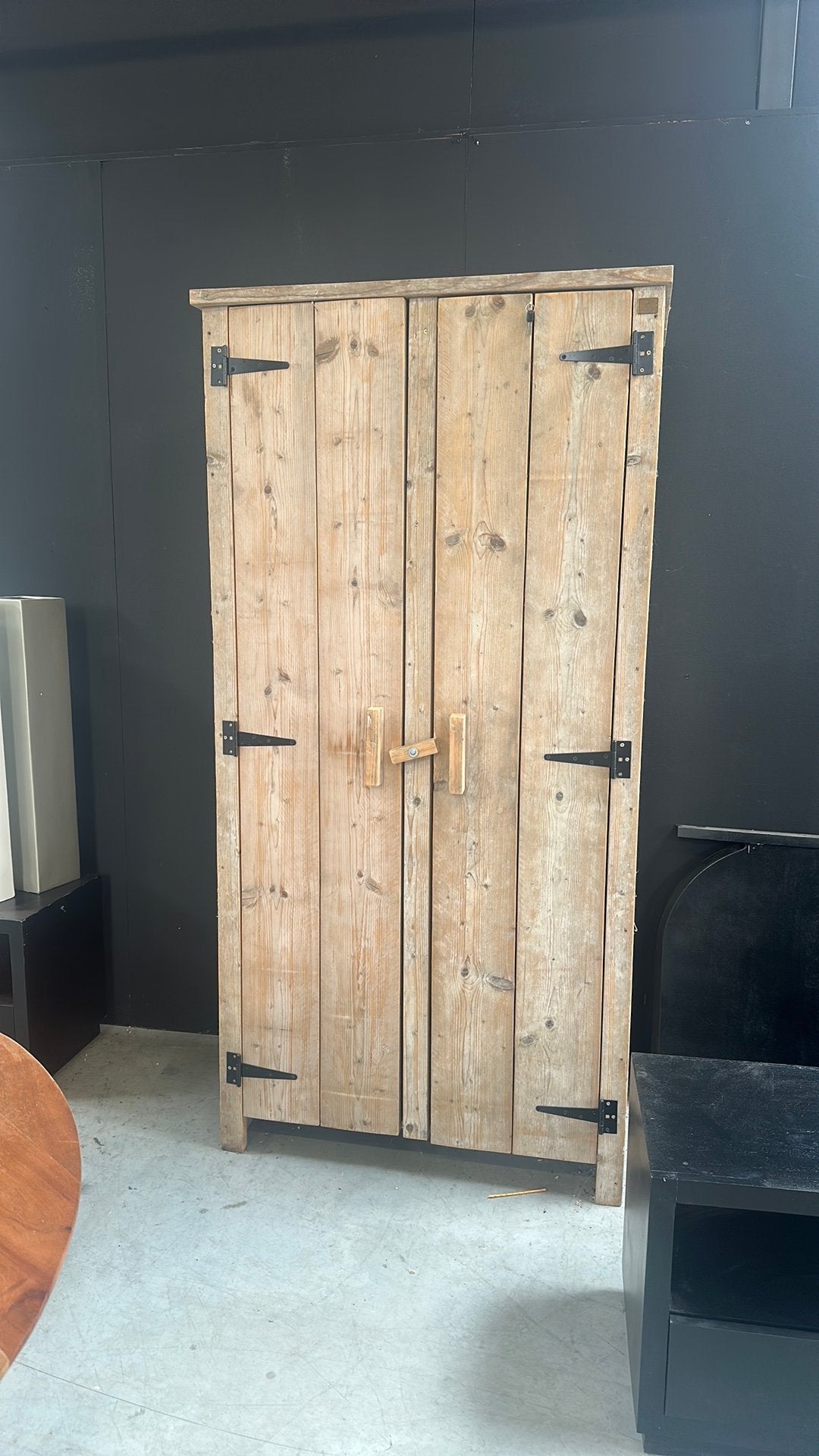 Kast steigerhout, Huis en Inrichting, Ophalen of Verzenden, Zo goed als nieuw, X, 25 tot 50 cm