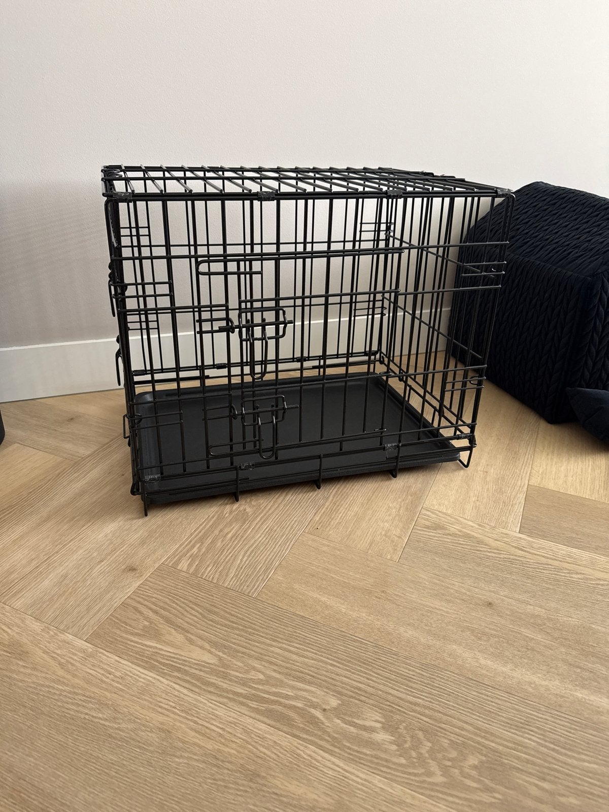Bench Zwart en hoes, Dieren en Toebehoren, Ophalen, Zo goed als nieuw