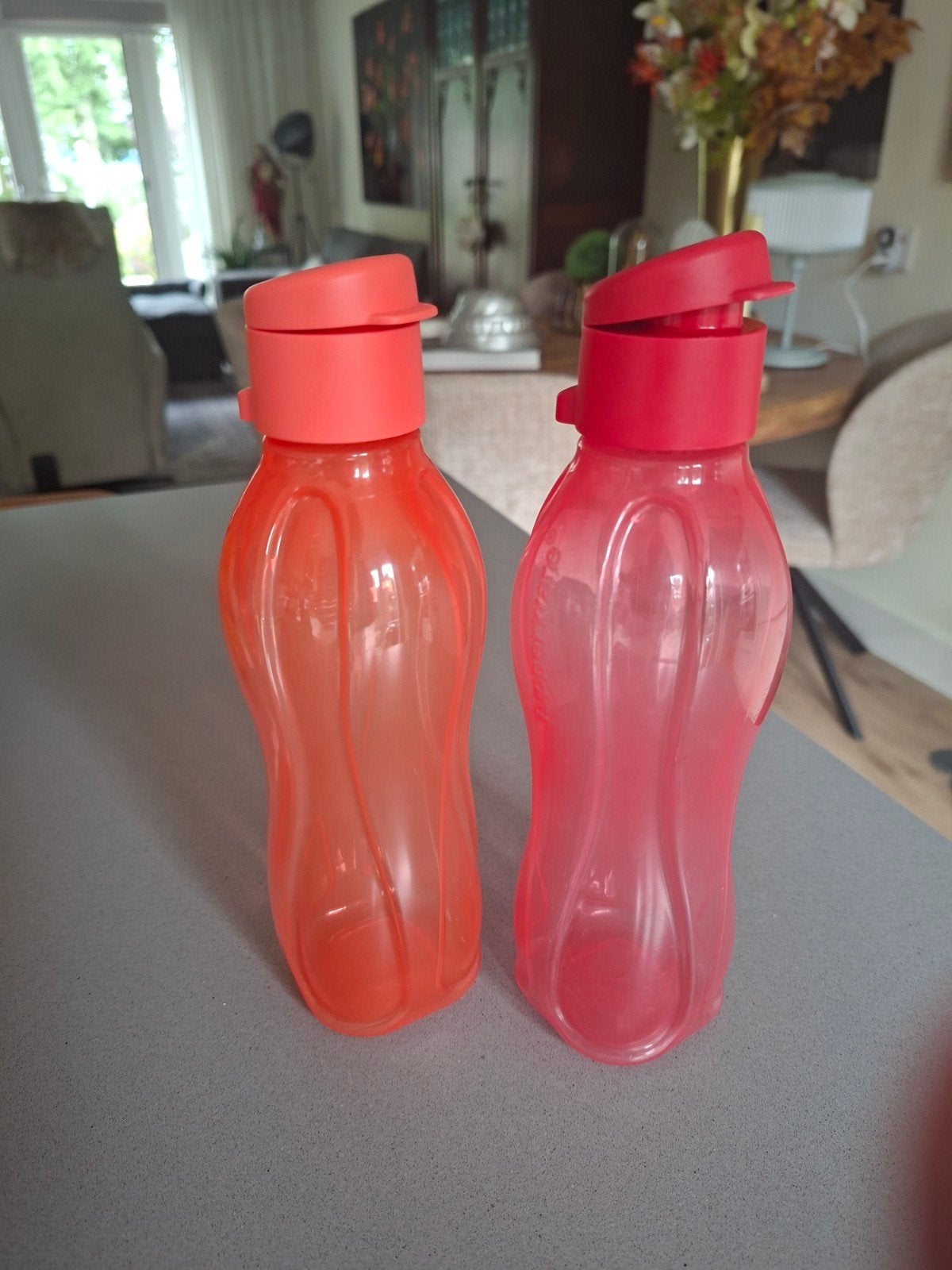 Tupperware EcoFlessen nieuw!, BPA-vrij, Oranje, Ophalen of Verzenden, Zo goed als nieuw