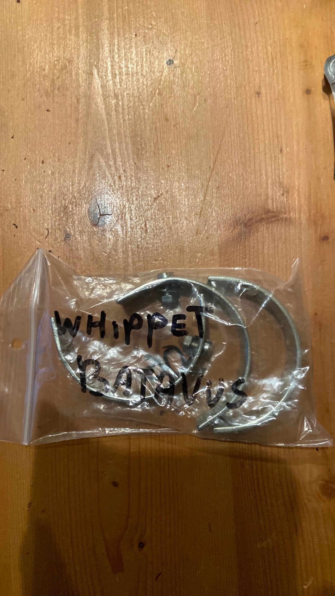 Batavus whippet klemnen . Gaas wat op uitlaat zit, Fietsen en Brommers, Brommeronderdelen | Oldtimers, Ophalen of Verzenden, Zo goed als nieuw